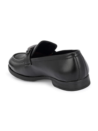 Guava Men's Black Slip On Party Formal Shoes (GV15JA787)