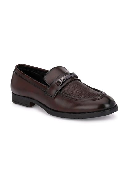 Guava Men's Brown Slip On Party Formal Shoes (GV15JA788)