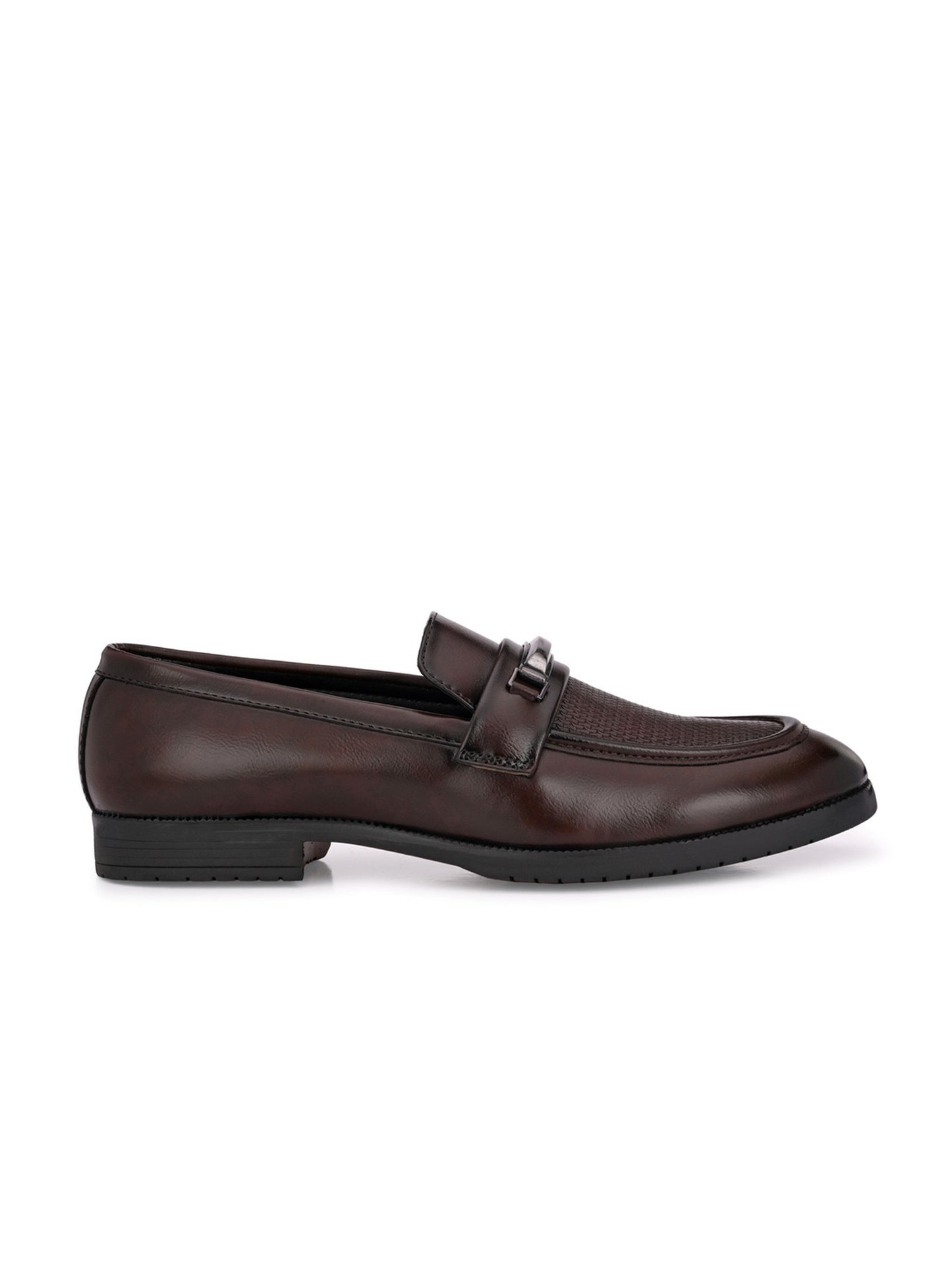 Guava Men's Brown Slip On Party Formal Shoes (GV15JA788)
