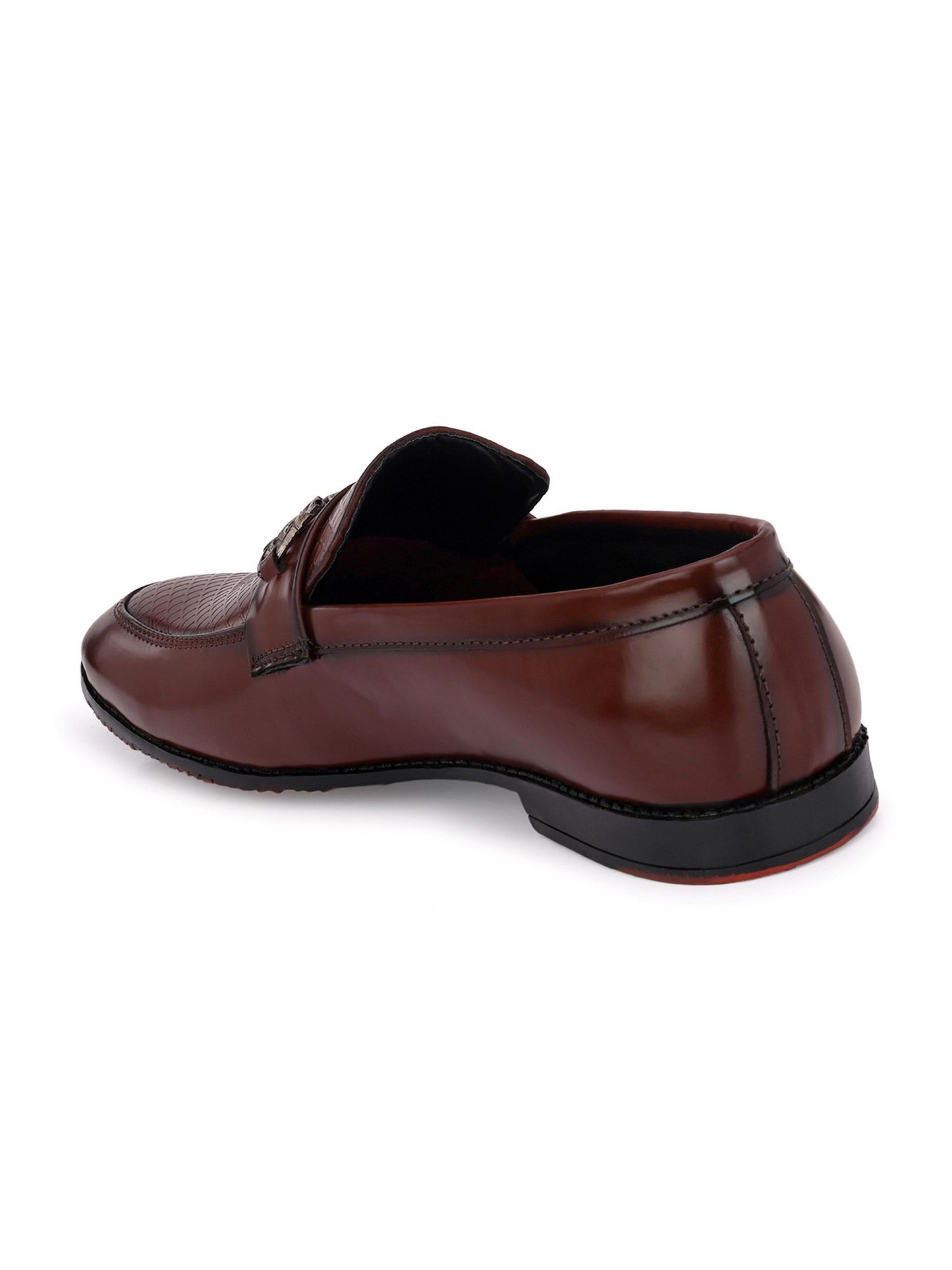 Guava Men's Brown Slip On Party Formal Shoes (GV15JA791)