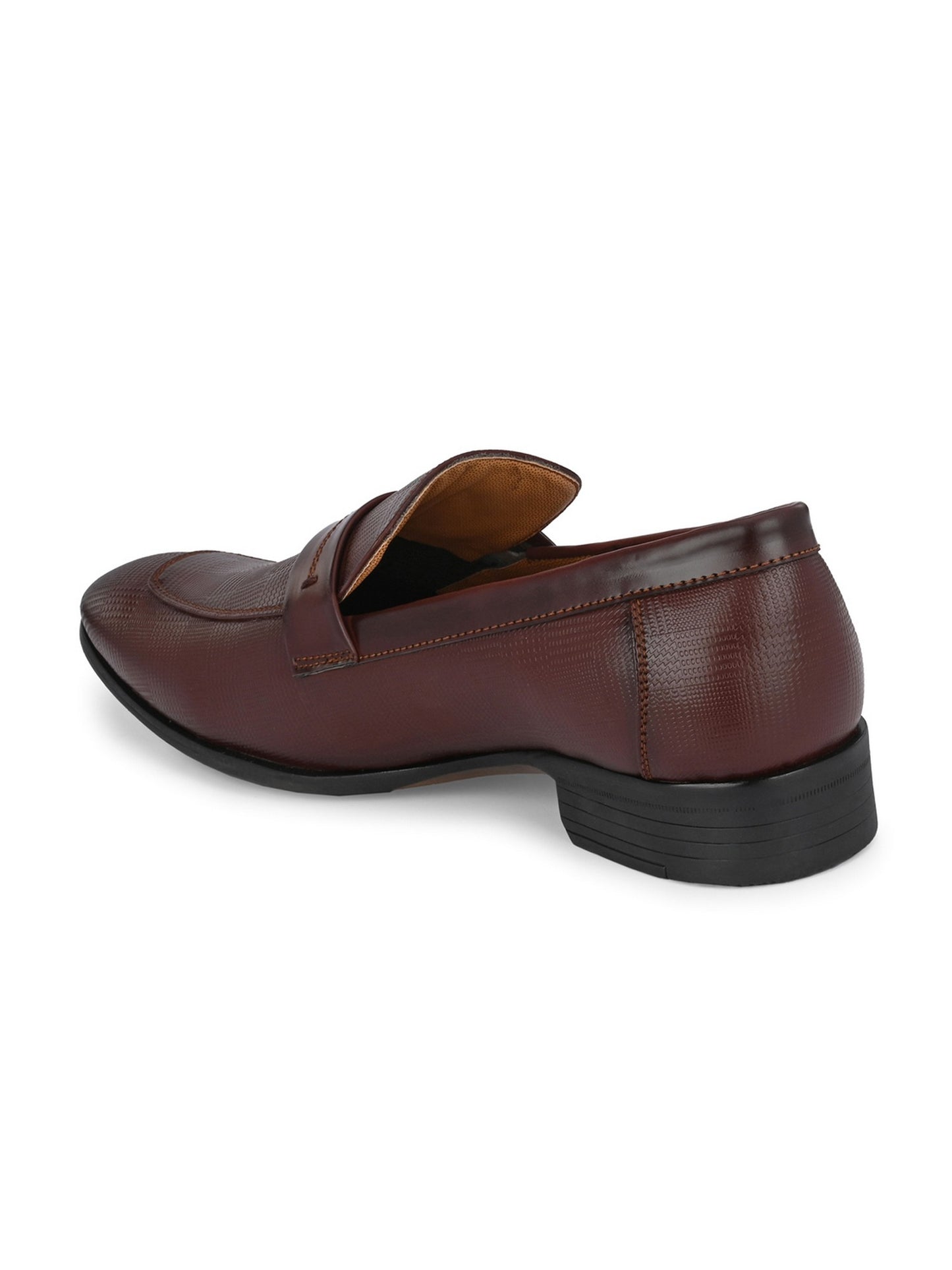 Guava Men's Brown Slip On Semi Formal Shoes (GV15JA812)