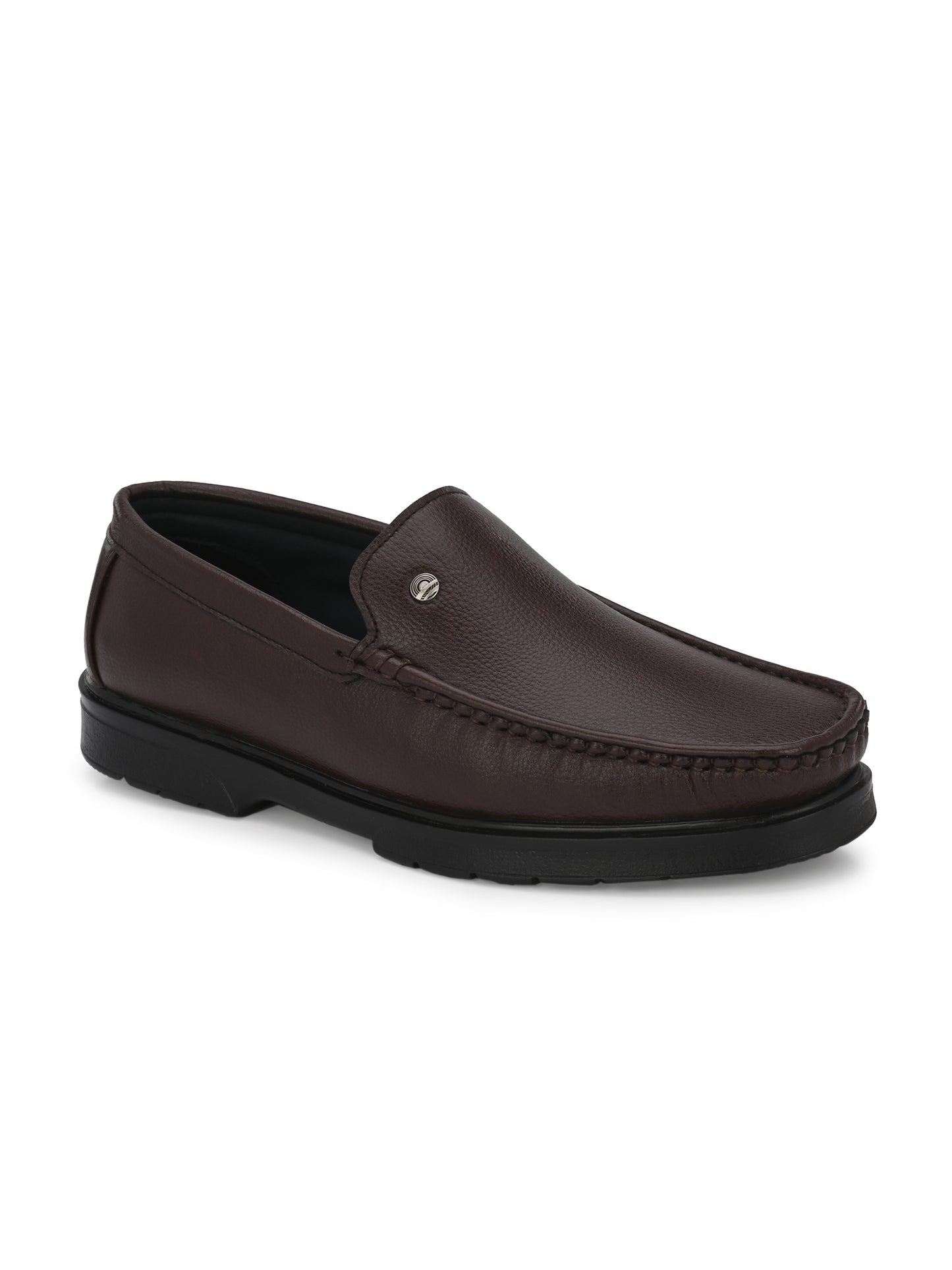 Guava Men's Brown Slip On Semi Formal Shoes (GV15JA825)