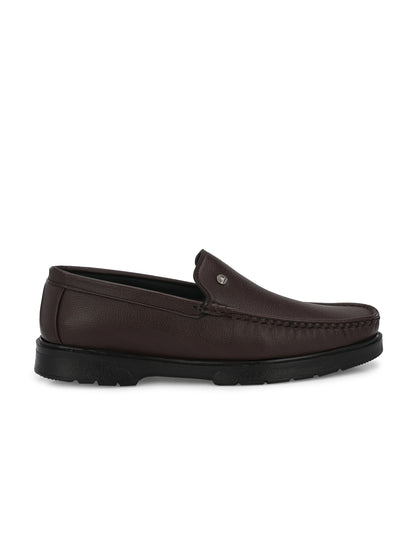 Guava Men's Brown Slip On Semi Formal Shoes (GV15JA825)