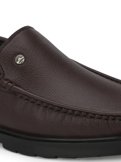 Guava Men's Brown Slip On Semi Formal Shoes (GV15JA825)