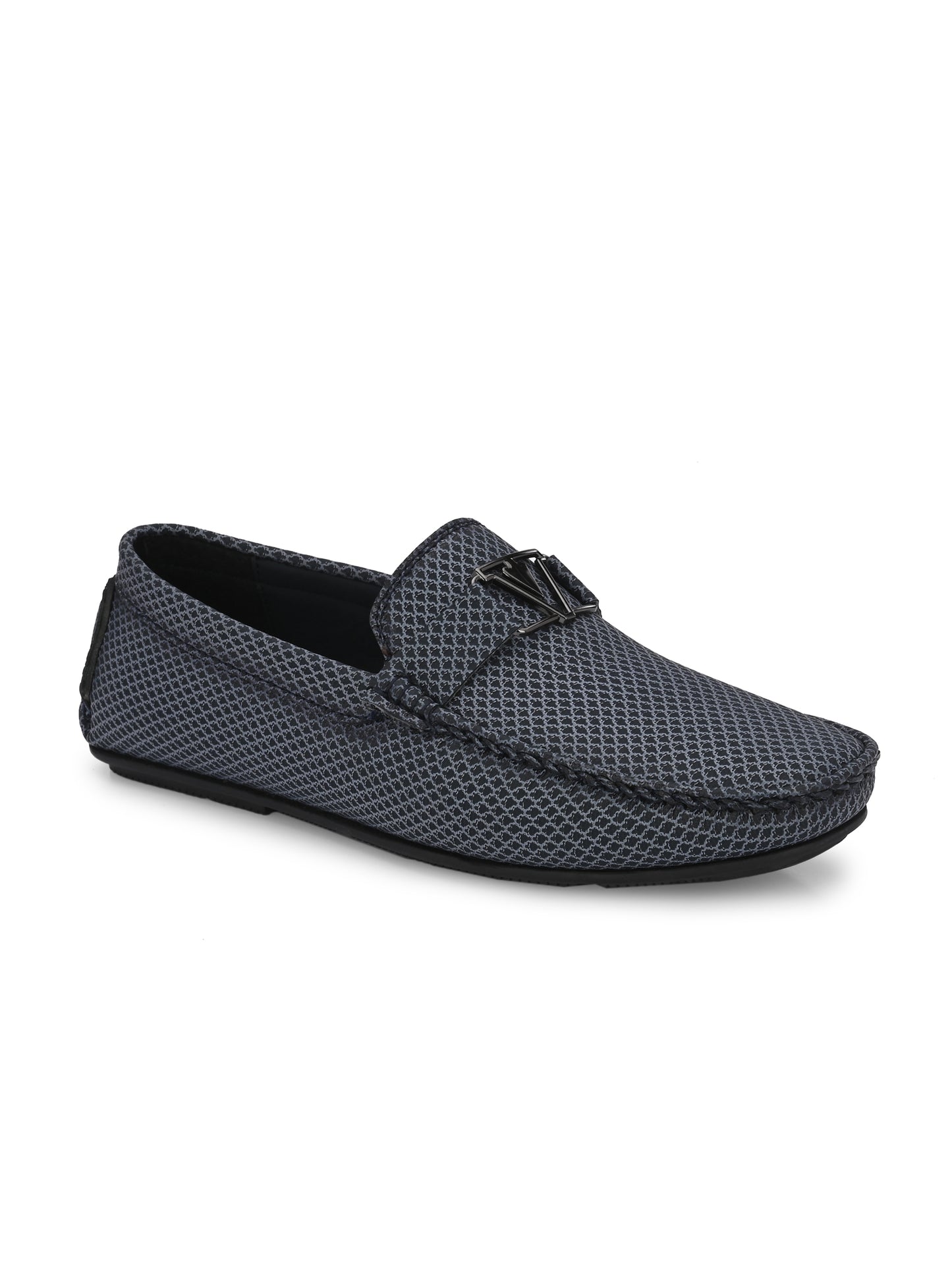 Guava Men's Blue Casual Slip On Driving Loafers (GV15JA831)