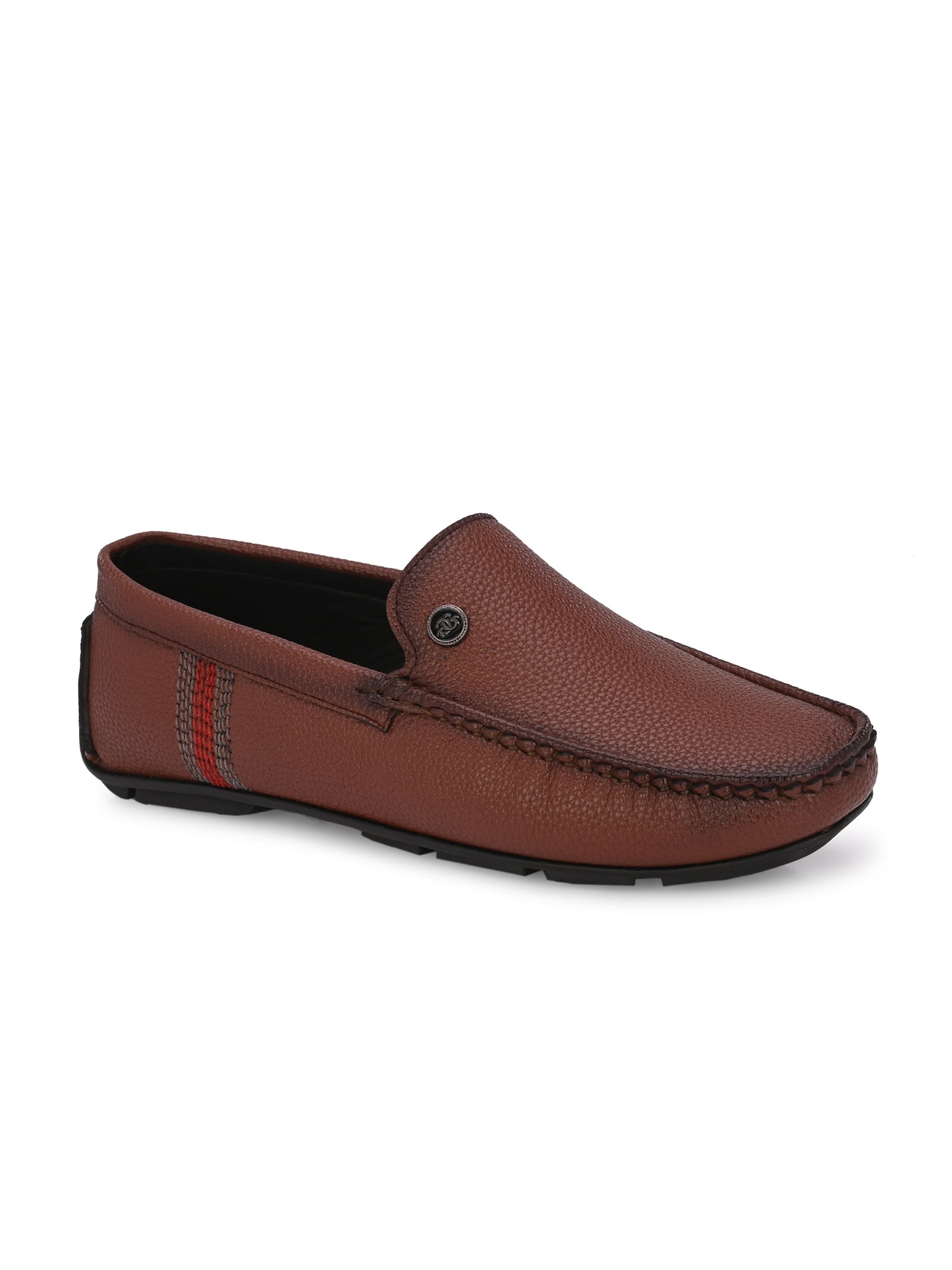 Guava Men's Tan Casual Slip On Driving Loafers (GV15JA834)