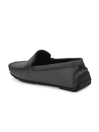 Guava Men's Grey Casual Slip On Driving Loafers (GV15JA836)