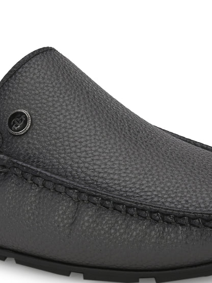 Guava Men's Grey Casual Slip On Driving Loafers (GV15JA836)
