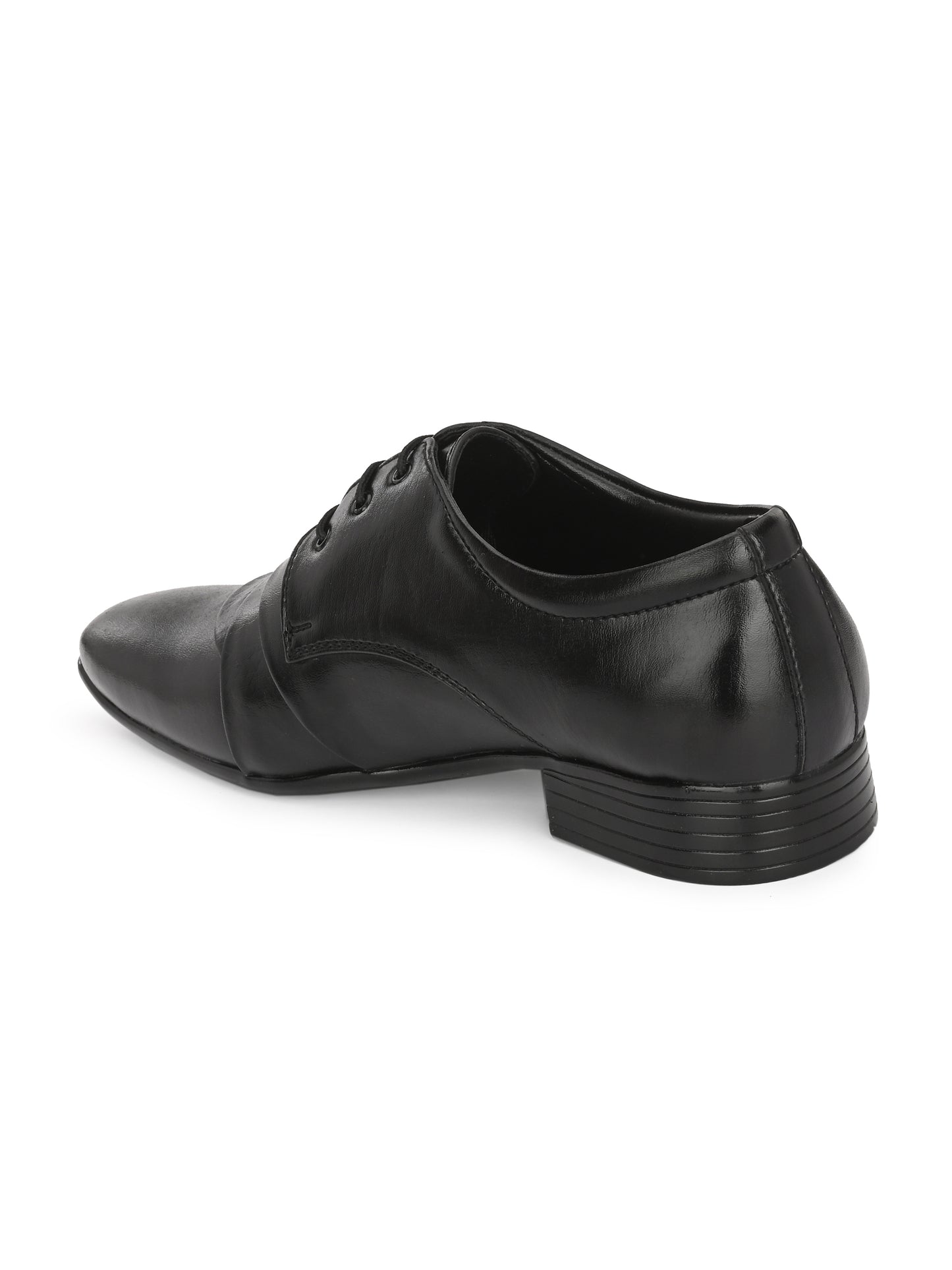 Guava Men's Black Derby Lace Up Formal Shoes (GV15JA839)