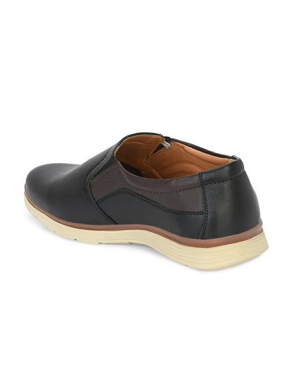 Guava Men's Black Casual Slip On Loafers (GV15JA844)