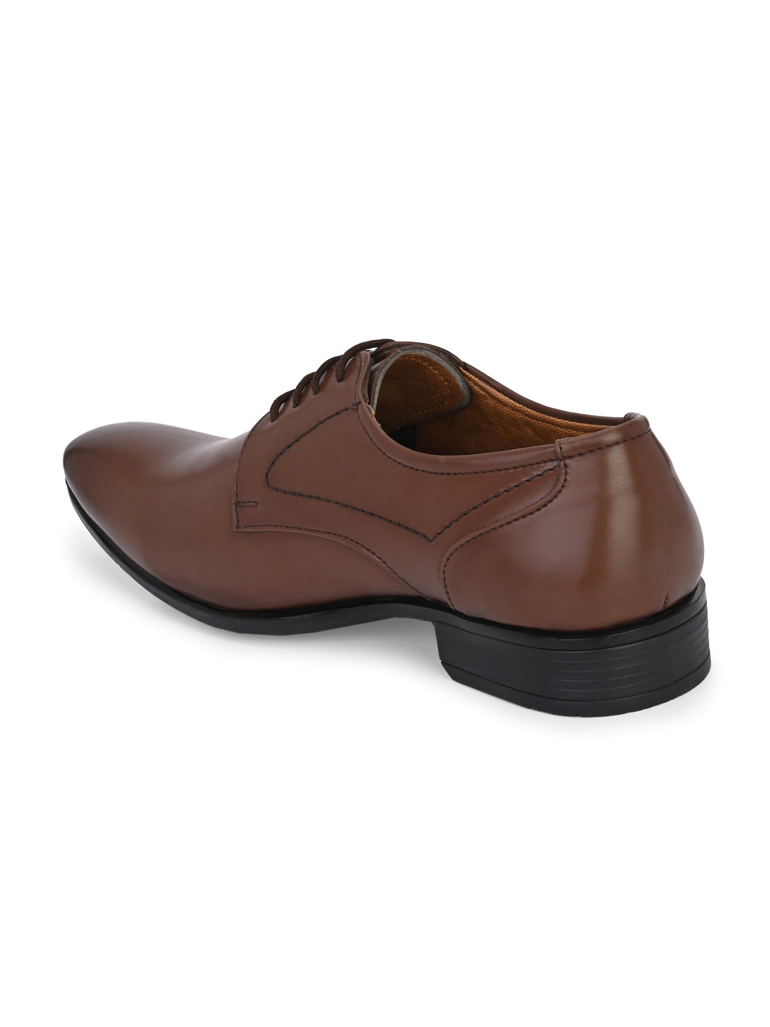 Guava Men's Brown Derby Lace Up Formal Shoes (GV15JA856)