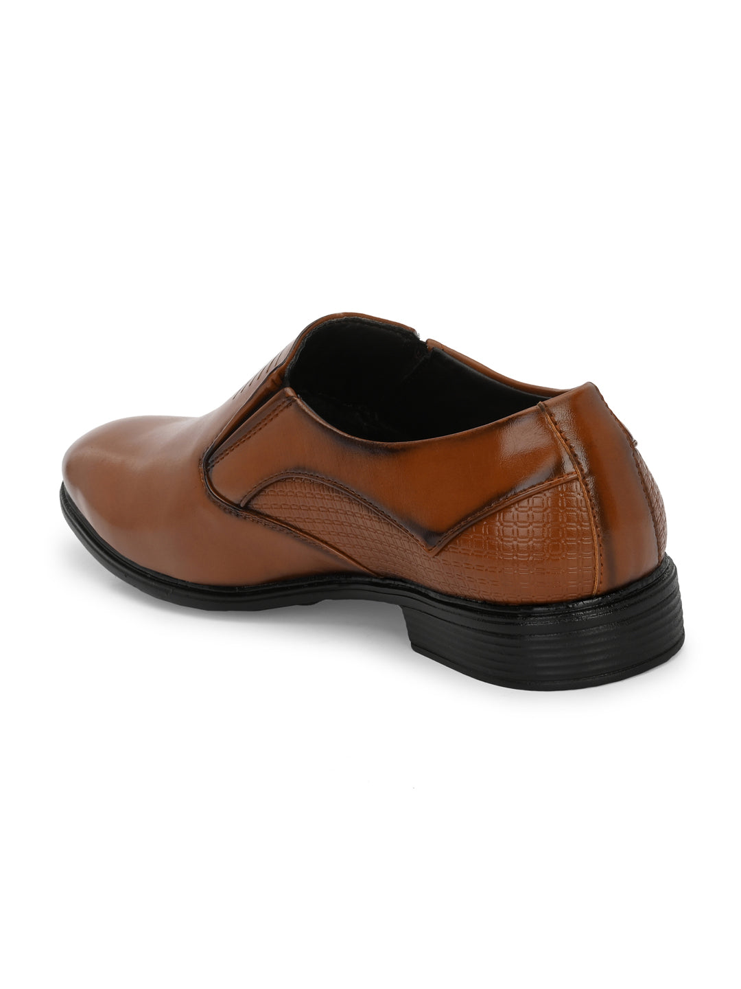 Guava Men's EliteEase Semi-Formal Slip-On Shoes - Tan GV15JA861