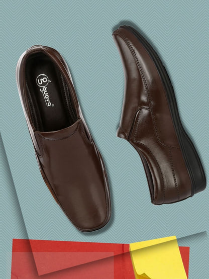 Guava Men's Brown Classic Slip On Shoes GV15JA863