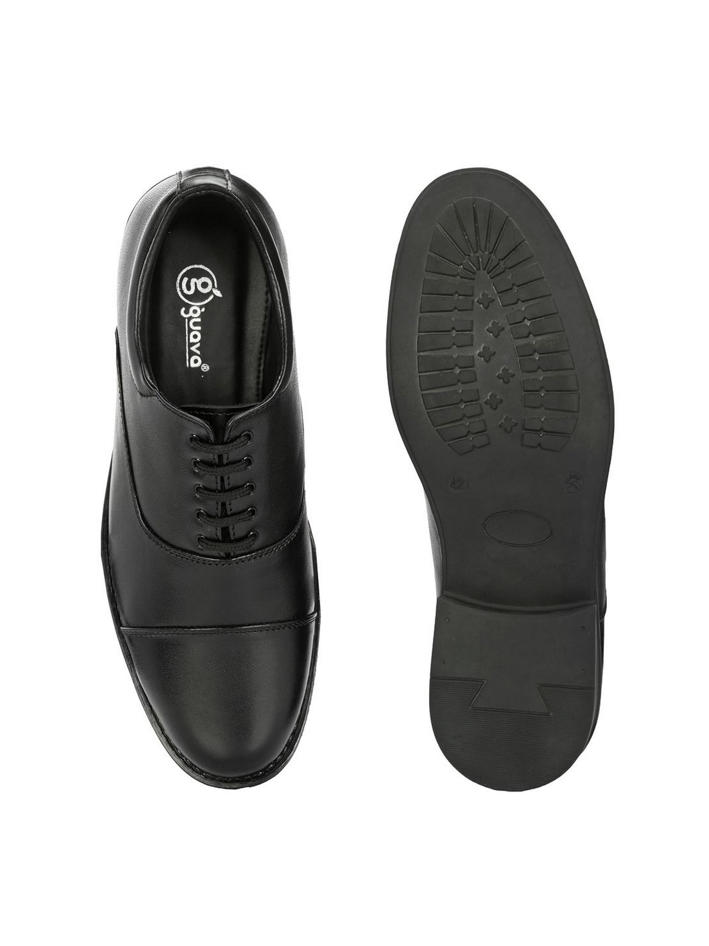 Guava Men's classic Oxford Shoes - Black GV15JA866