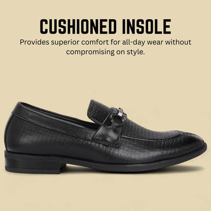 Guava Men's Synthetic Leather Slip-On Slip On Formal Shoes Loafers GV25JA884