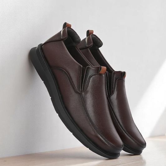 Guava Men's Synthetic Leather Slip-On Slip On Formal Shoes LoafersGV25JA893