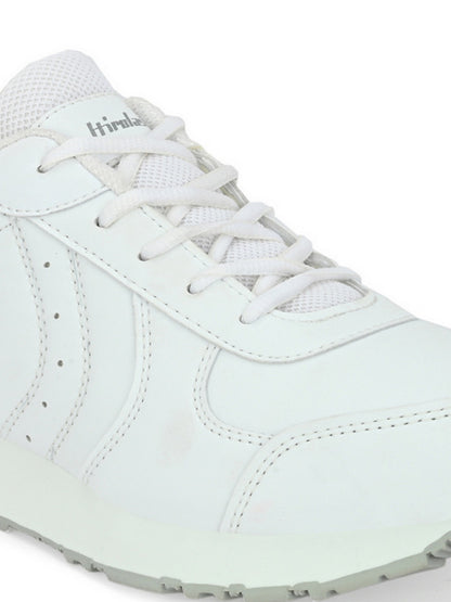 Hirolas® Men's  Multisport Sneaker Shoes- White HRL1802WHT