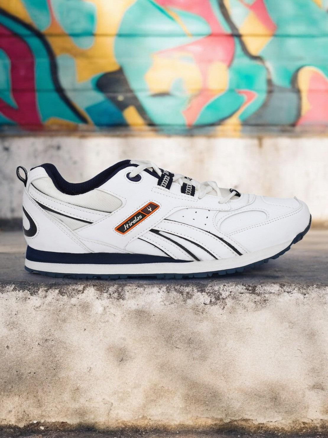 Hirolas® Men's White Multisports Lace Up Sneaker Sport Shoes (HRL1844W)