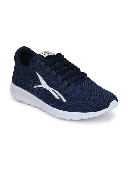 Hirolas® Men's Blue Lite Lace Up Sport Shoes (HRL1924BLU)