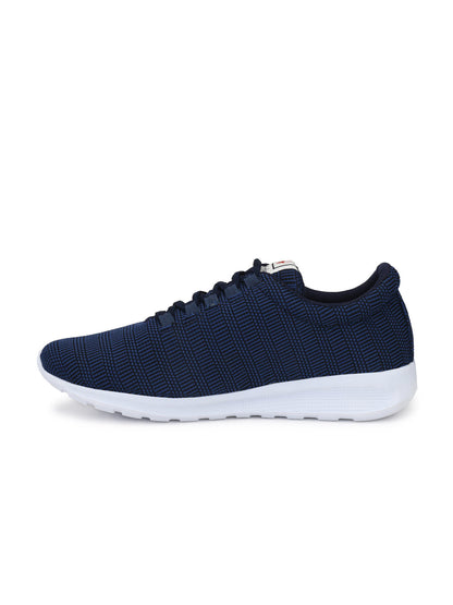 Hirolas® Men's Blue Lite Lace Up Sport Shoes (HRL1924BLU)