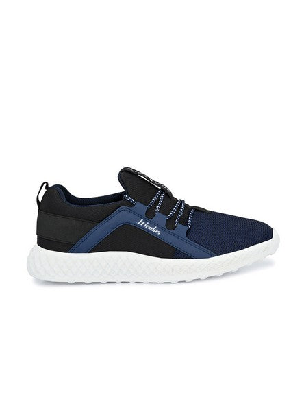Hirolas® Men's Blue Mesh Running/Walking/Gym Lace Up Sport Shoes (HRL2021BLU)