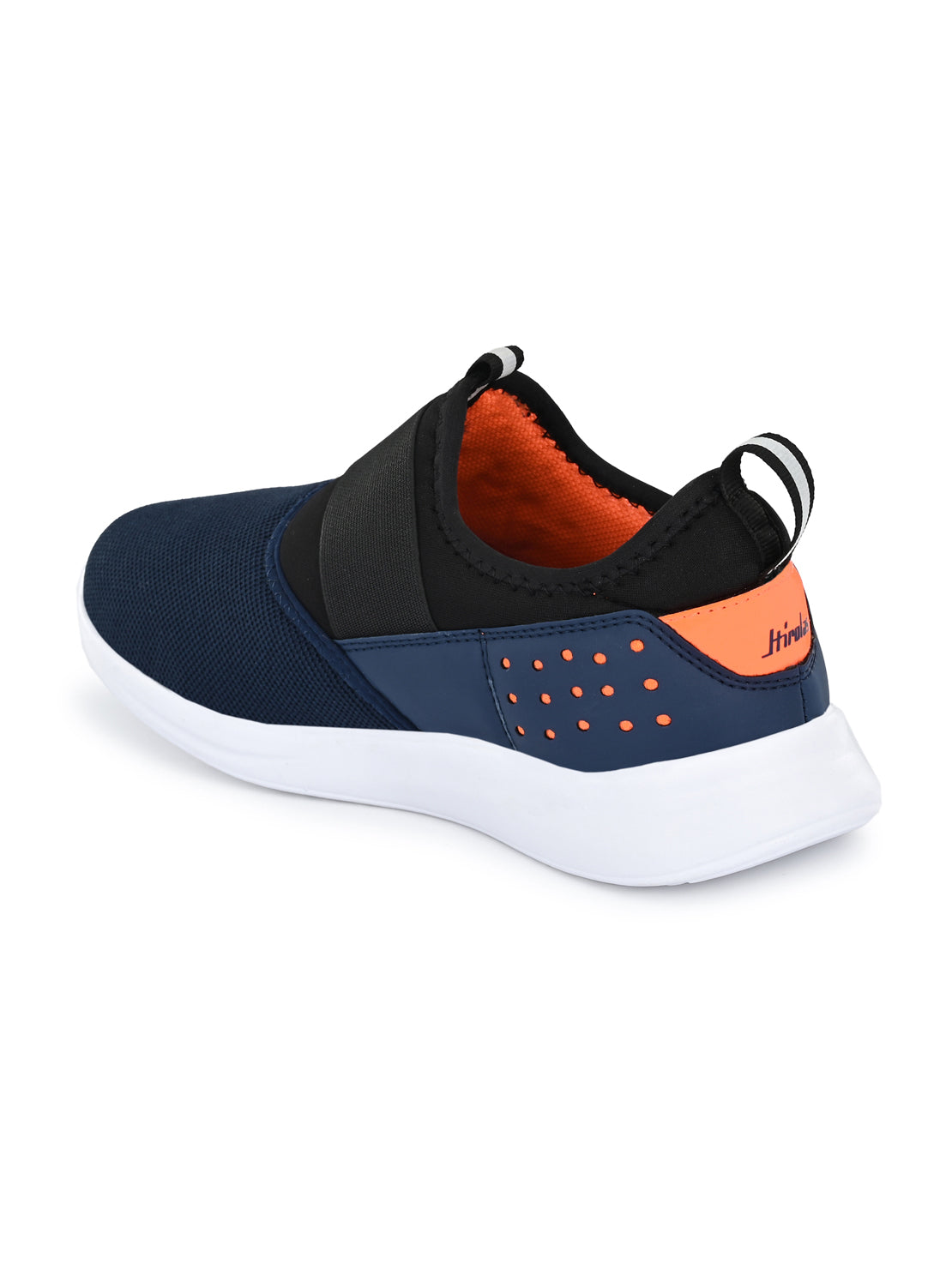 Hirolas® Men's Blue Mesh Running/Walking/Gym Slip On Sport Shoes (HRL2027BLU)