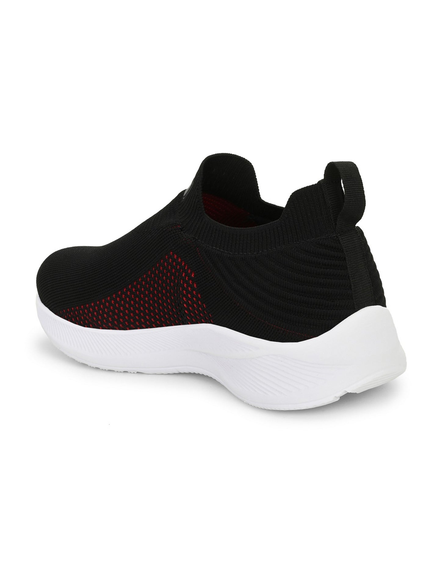 Hirolas® Men's  GlideFit Sports Running Shoes.- Black/Red HRL2080BLR