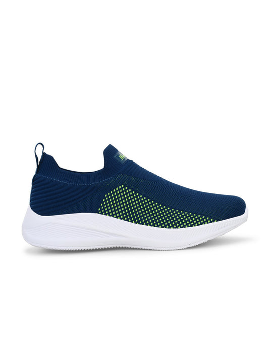 Hirolas Men's  GlideFit Sports Running Shoes.- Blue/Green HRL2080BUG