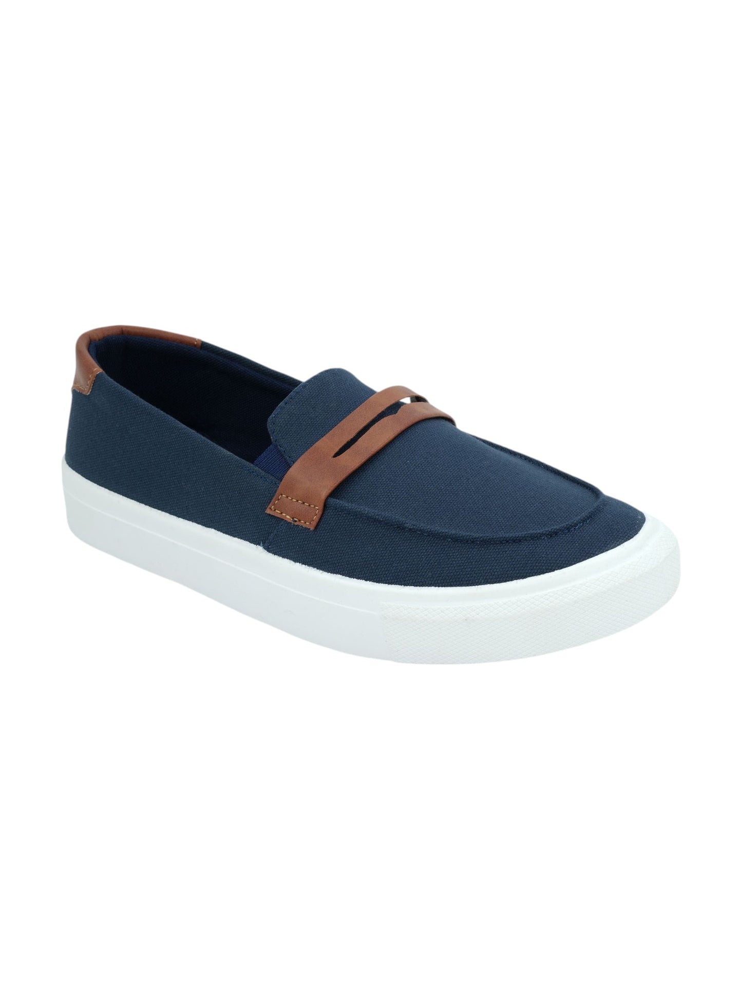 Hirolas® Men's Casual Canvas Loafers - Blue -HRL2082BLU