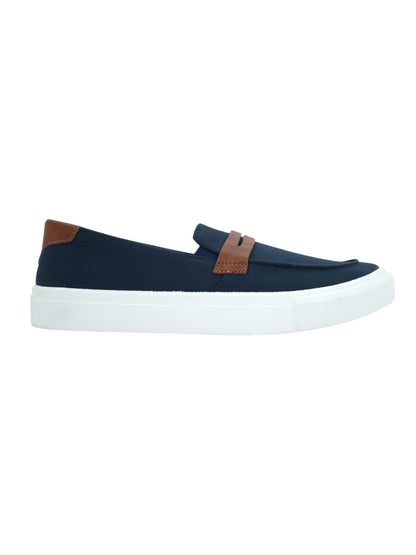 Hirolas® Men's Casual Canvas Loafers - Blue -HRL2082BLU