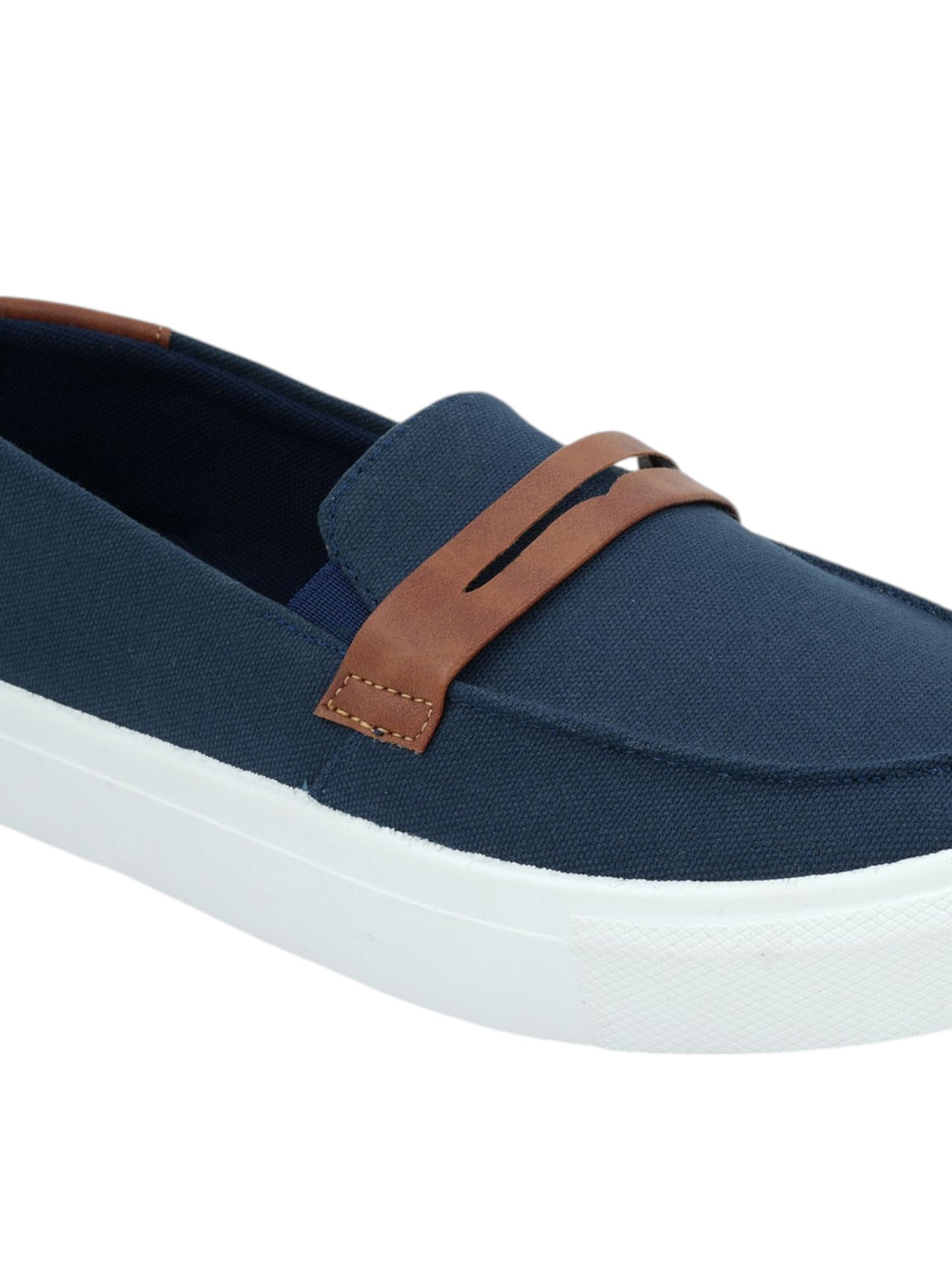 Hirolas® Men's Casual Canvas Loafers - Blue -HRL2082BLU