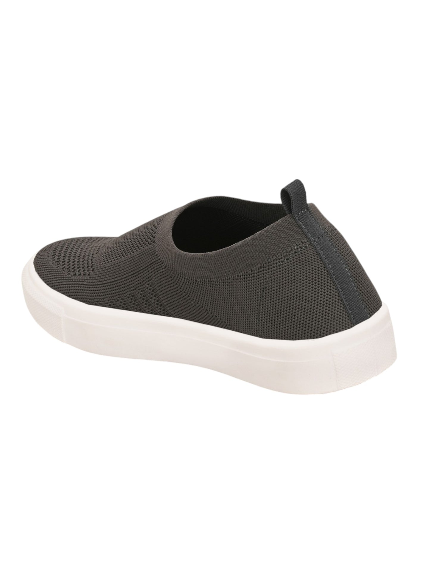 Hirolas® Men's Casual Knitted Slip-On Sneaker - Dark Grey -HRL2083DGY
