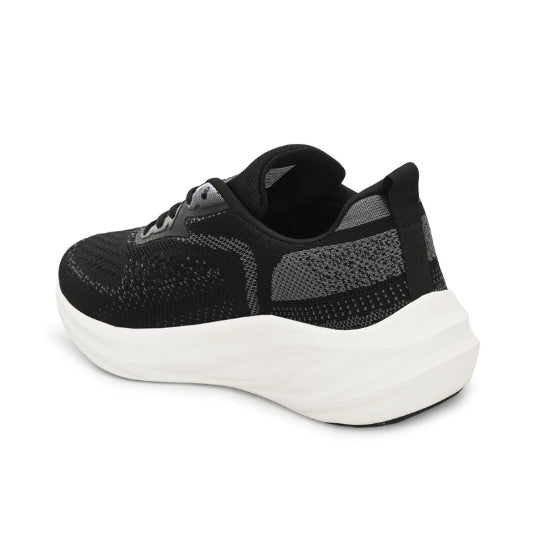 Hirolas FlexKnit Men Running Black Sports Shoes