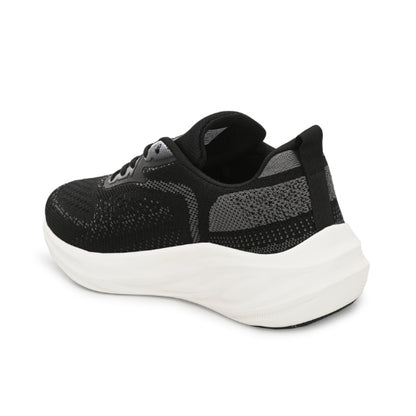 Hirolas FlexKnit Men Running Black Sports Shoes