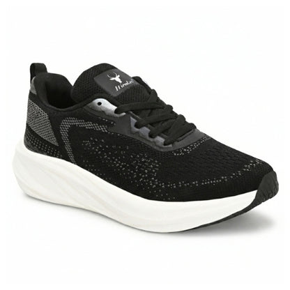 Hirolas FlexKnit Men Running Black Sports Shoes