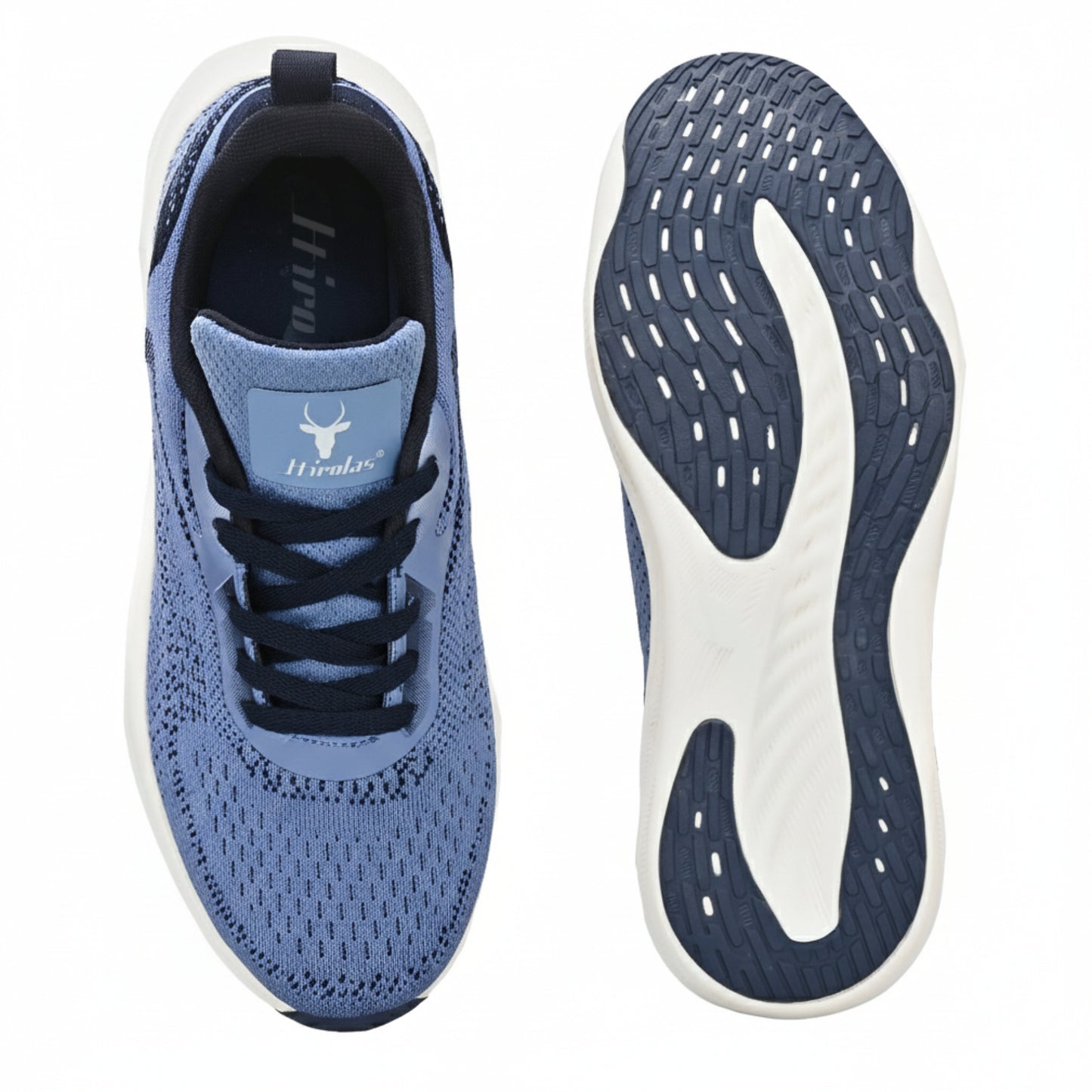 Hirolas Men's FlexKnit Running Sneakers Sport Shoes