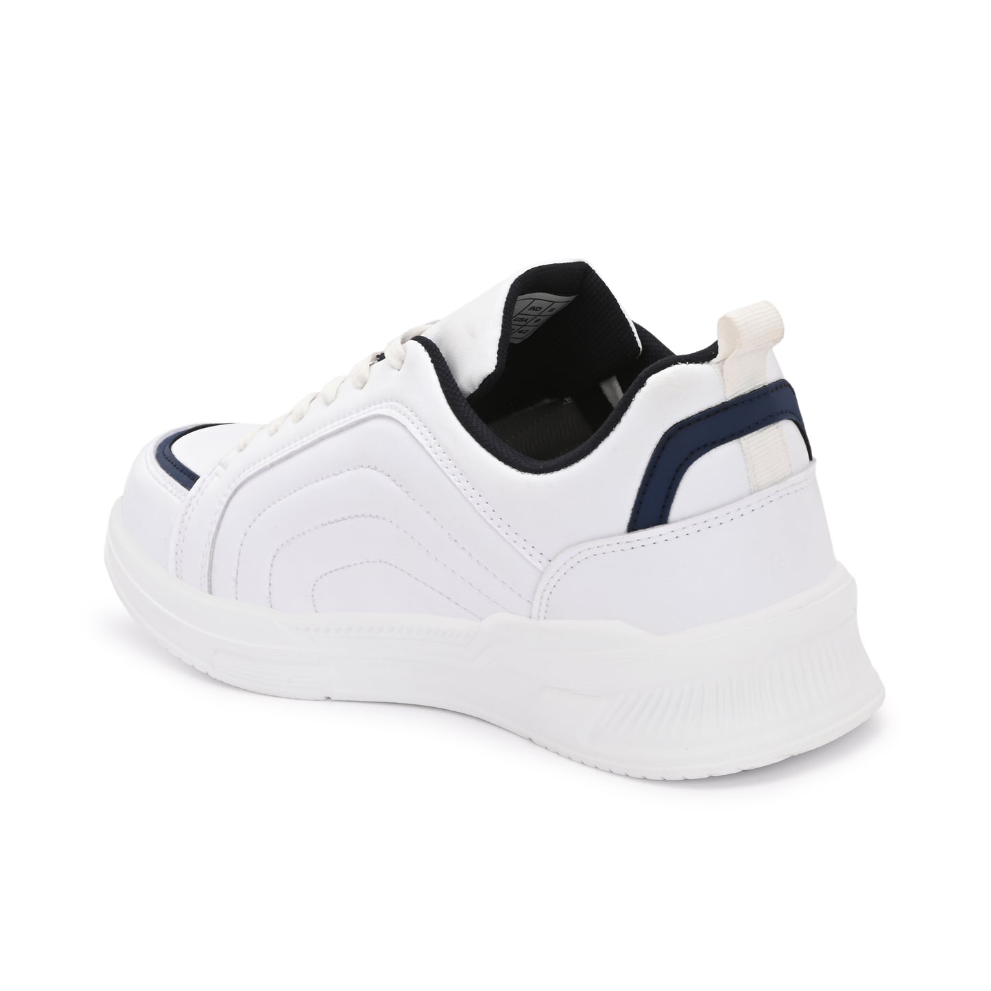 Hirolas Men’s White Comfortable Everyday Sneaker Shoes