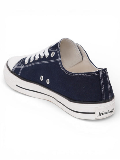 Hirolas® vulcanised Skateboard Sneaker Shoes for Men - Blue