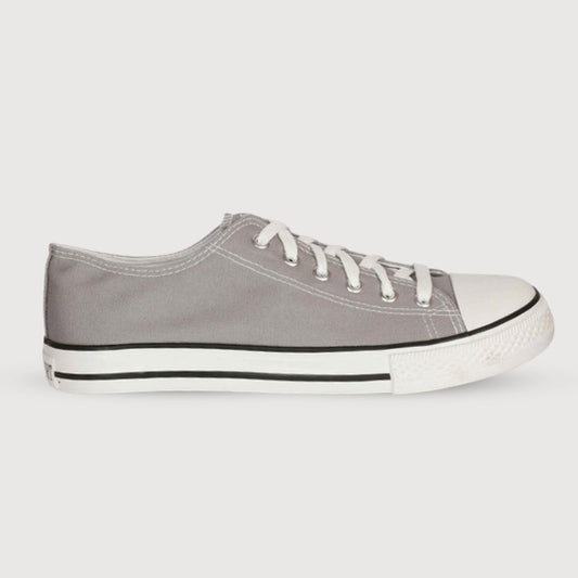 Hirolas Men's vulcanized Skateboard Sneaker Shoes - Grey