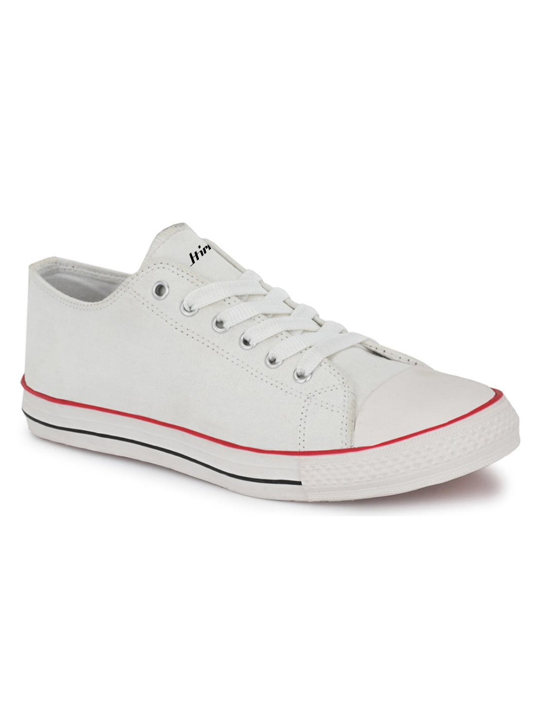 Hirolas vulcanized Skateboard Sneaker Shoes for Men - White