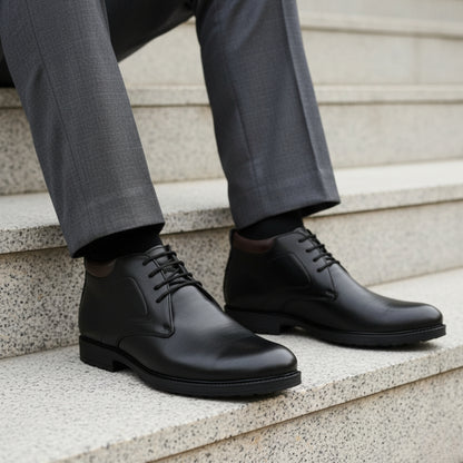 Hirolas® Street Line Black Ankle Boots