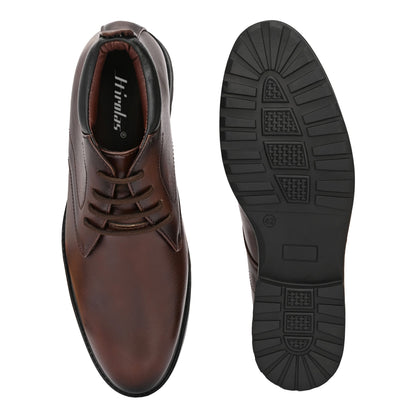 Hirolas® Men's Street line Brown Ankle Boots