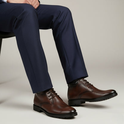 Hirolas® Men's Street line Brown Ankle Boots