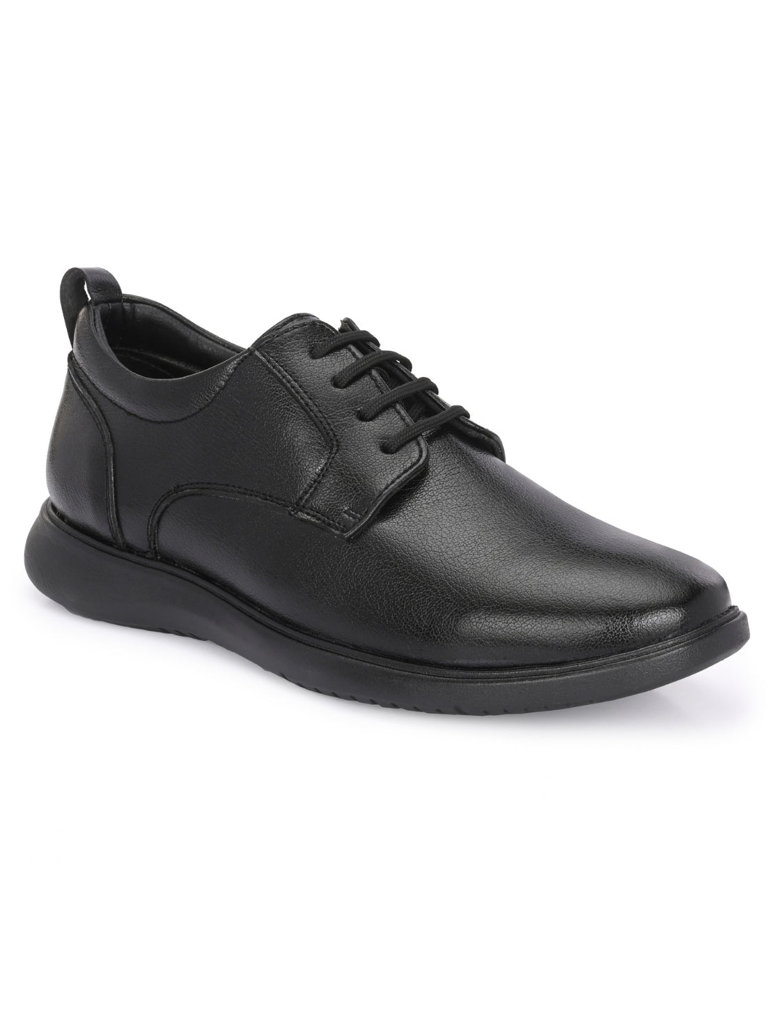 Hirolas Men's FeatherWalk Black Lace-up Light weight Derby Formal Shoe