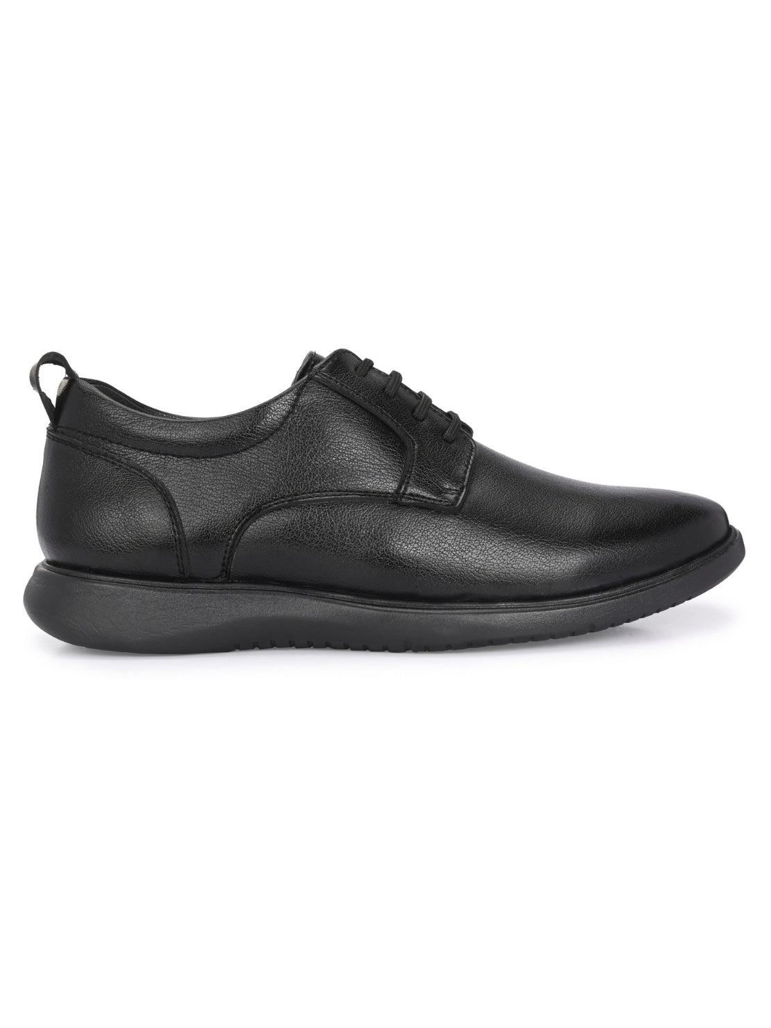 Hirolas Men's FeatherWalk Black Lace-up Light weight Derby Formal Shoe