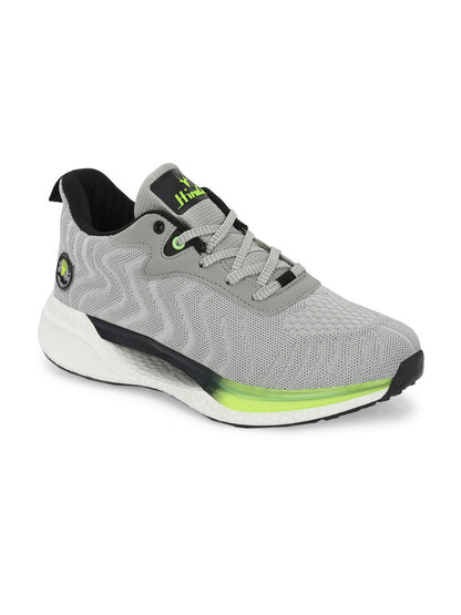 Hirolas® Men's  Cloudwalk Knitted Running Sport Shoes. - Grey HRLMP06GRY