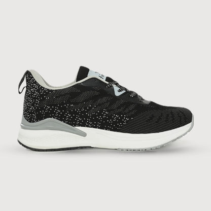 Hirolas Men's FlexKnit Running Sport Shoes - Black HRLMP07BLK