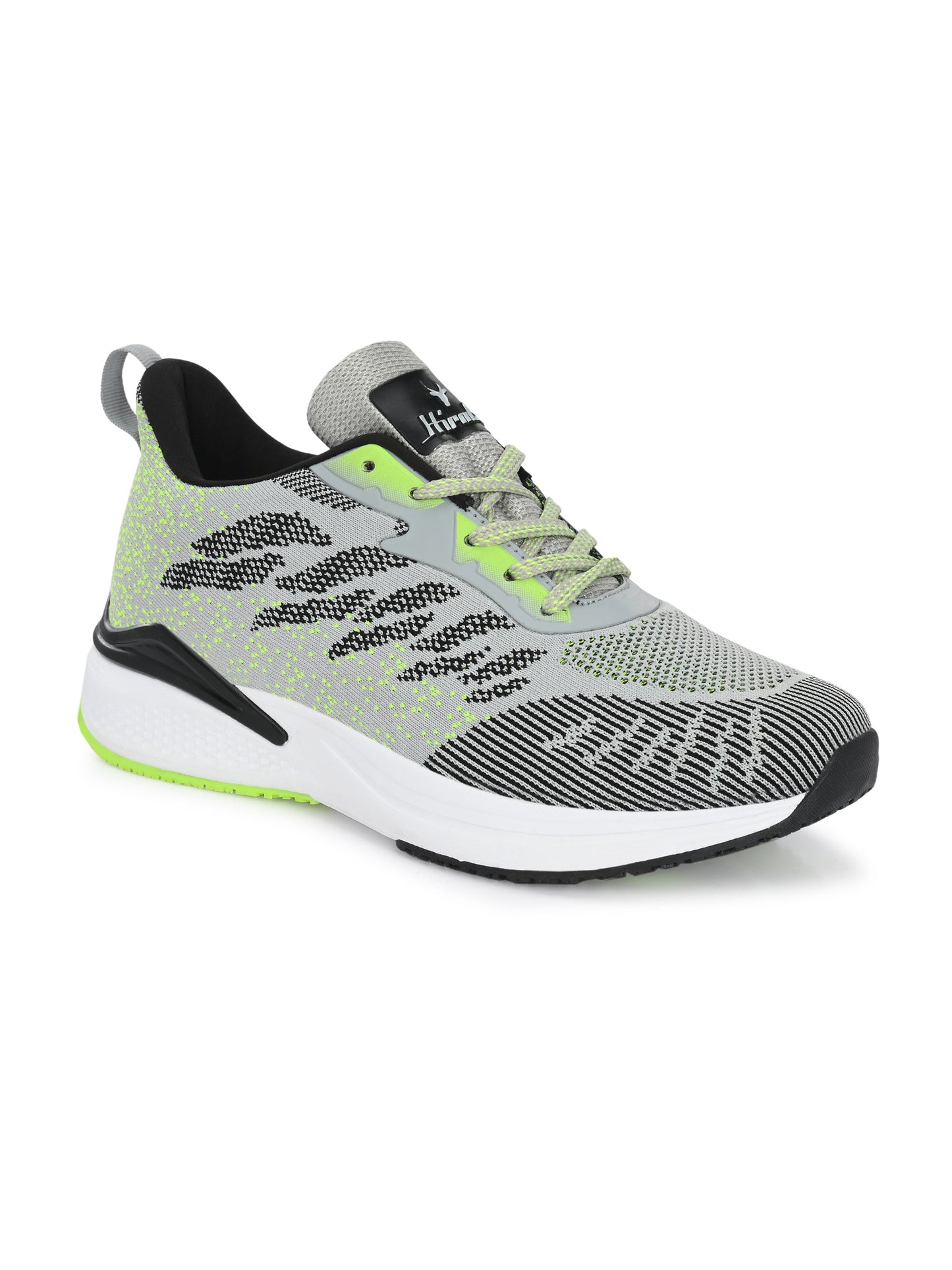 Hirolas® Men's FlexKnit Running Sport Shoes - Grey HRLMP07GRY