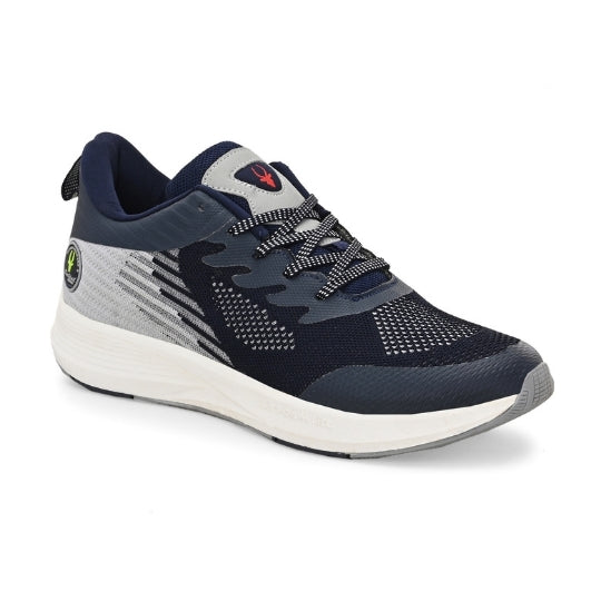 Hirolas Men's Blue Elite Shock Absorbing Walking Running Fitness Athletic Training Gym Fashion Sport Shoes HRLMP01NAVY