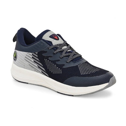 Hirolas Men's Blue Elite Shock Absorbing Walking Running Fitness Athletic Training Gym Fashion Sport Shoes HRLMP01NAVY